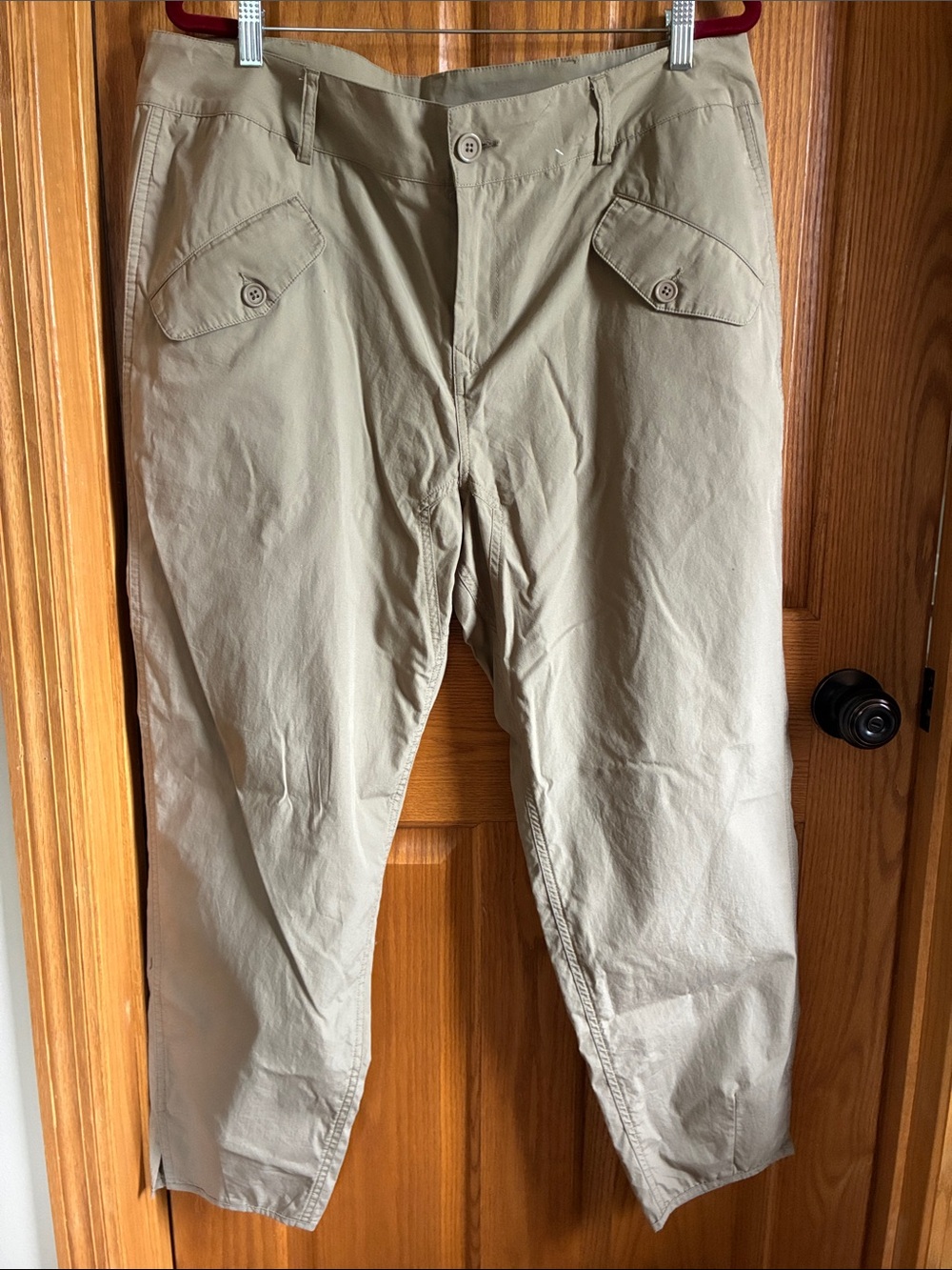 Kut from the Kloth Khaki Straight-Leg Ankle Pants